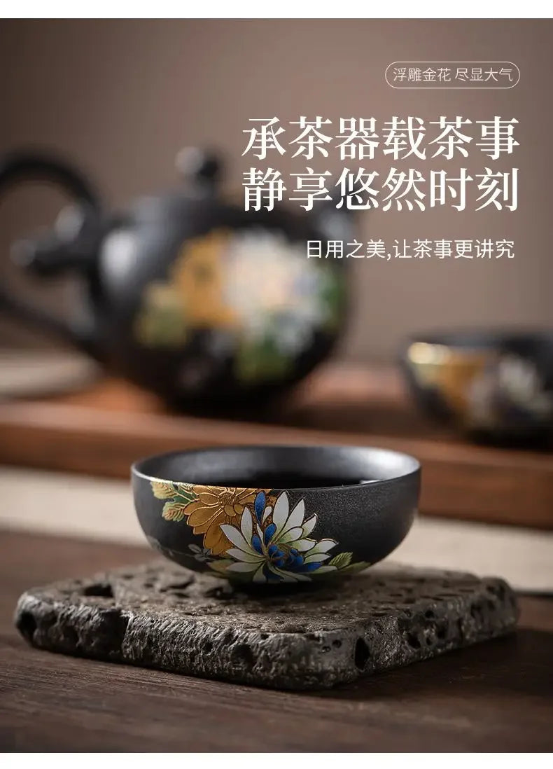 🍵 180ml Japanese-Style Ceramic Master Mug – Simple, Elegant Jilan Tea Bowl for Everyday Use | Free Shipping