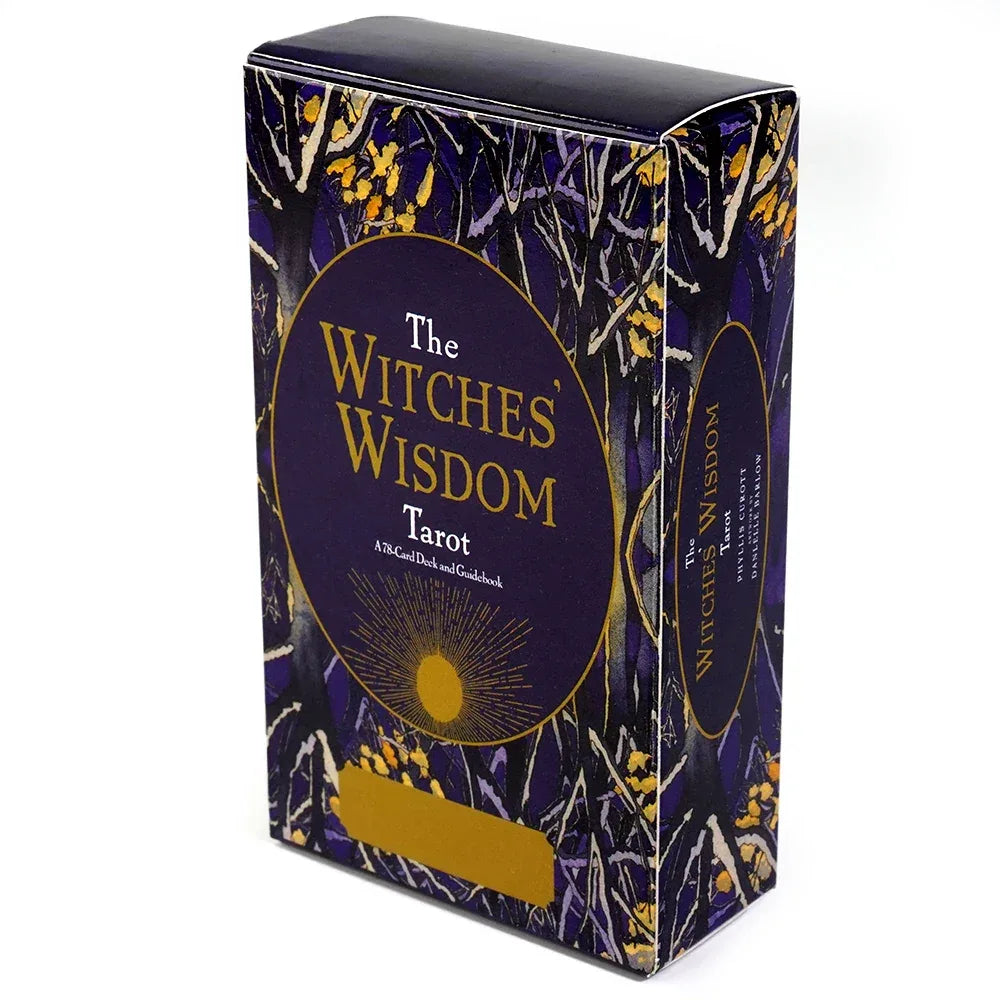 🌿 The Witches’ Wisdom Tarot Deck – 78 Cards with Guidebook | Family Party Board Game Edition