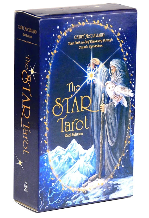 ✨ The Star Tarot Deck – Unique Star-Shaped Fortune-Telling Cards with Durable Print and Comprehensive PDF Guidebook
