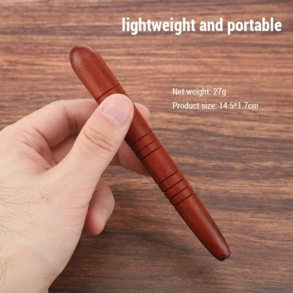 Multifunctional Wooden Massage Stick – Natural Wooden Acupoint Therapy and Meridian Relaxation Tool for Full Body Muscle Relief