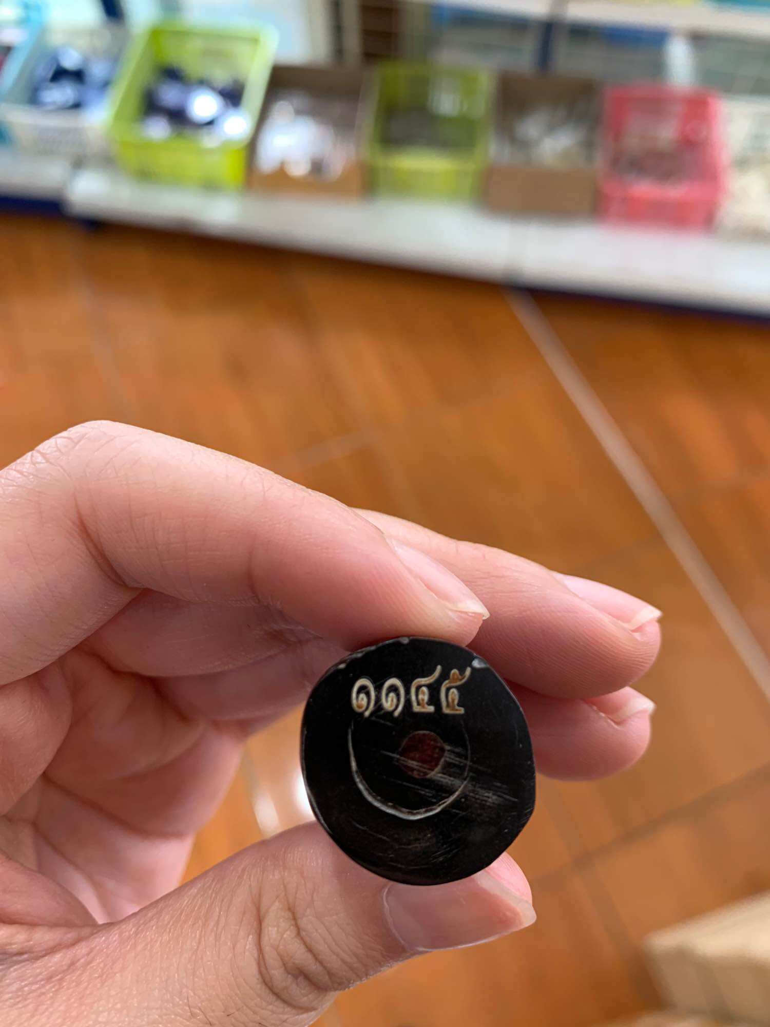 🐯 Sacred Buffalo Horn Tiger Amulet – Hand-Carved by Luang Pu Im Panyawutho, Wat Thung Na Mai