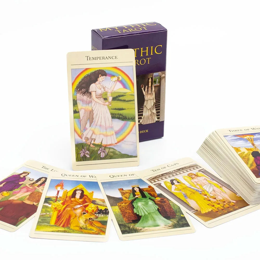 Herbal Astrology Oracle Board Game Deck – 55 Cards for Alchemizing Ancient Plant Healing and Astrological Wisdom (10.4x7.4 cm) TK06K