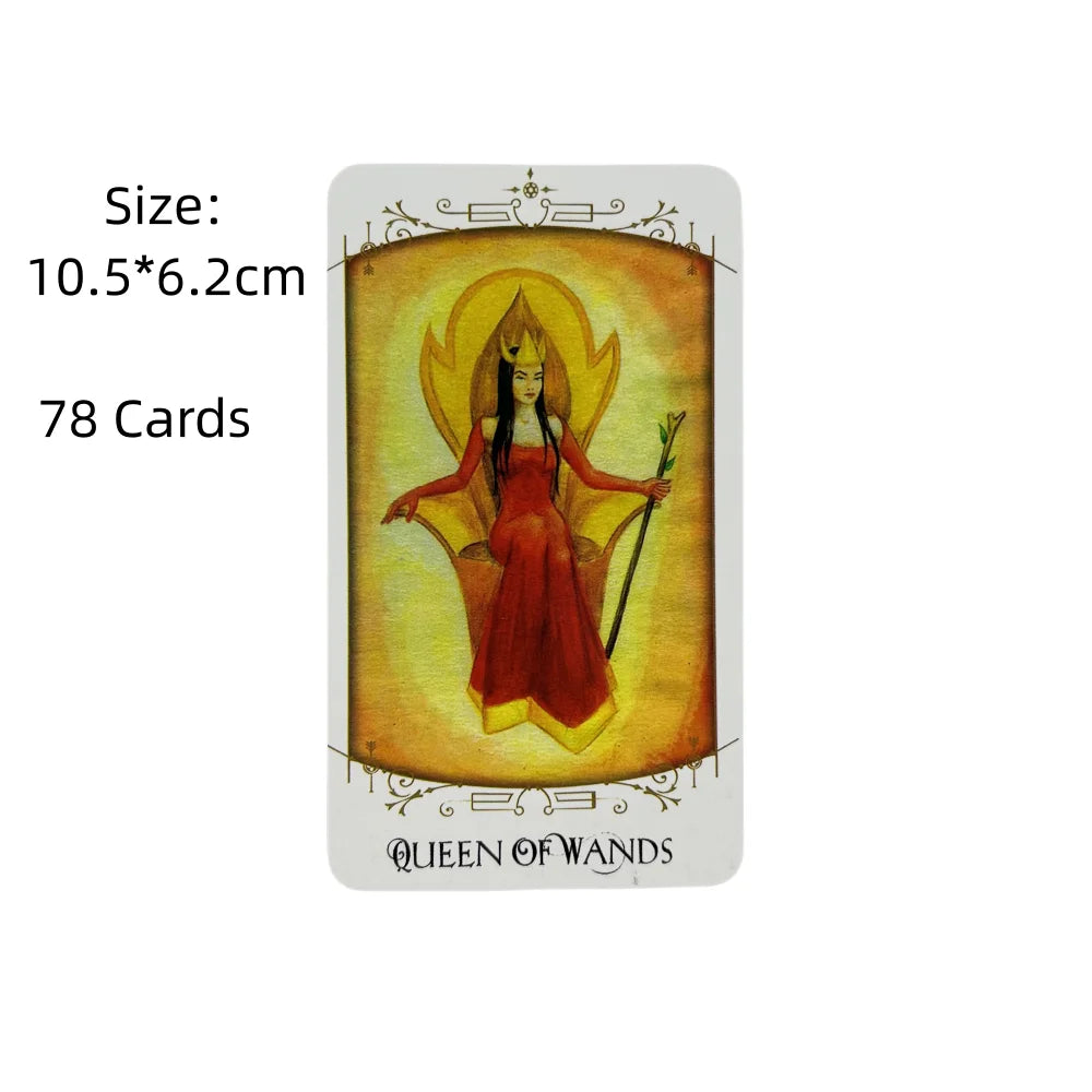 🌟 Insight Tarot Cards for Beginners – 78-Card Deck with Detailed Meanings Edition for Easy Learning and Guided Readings