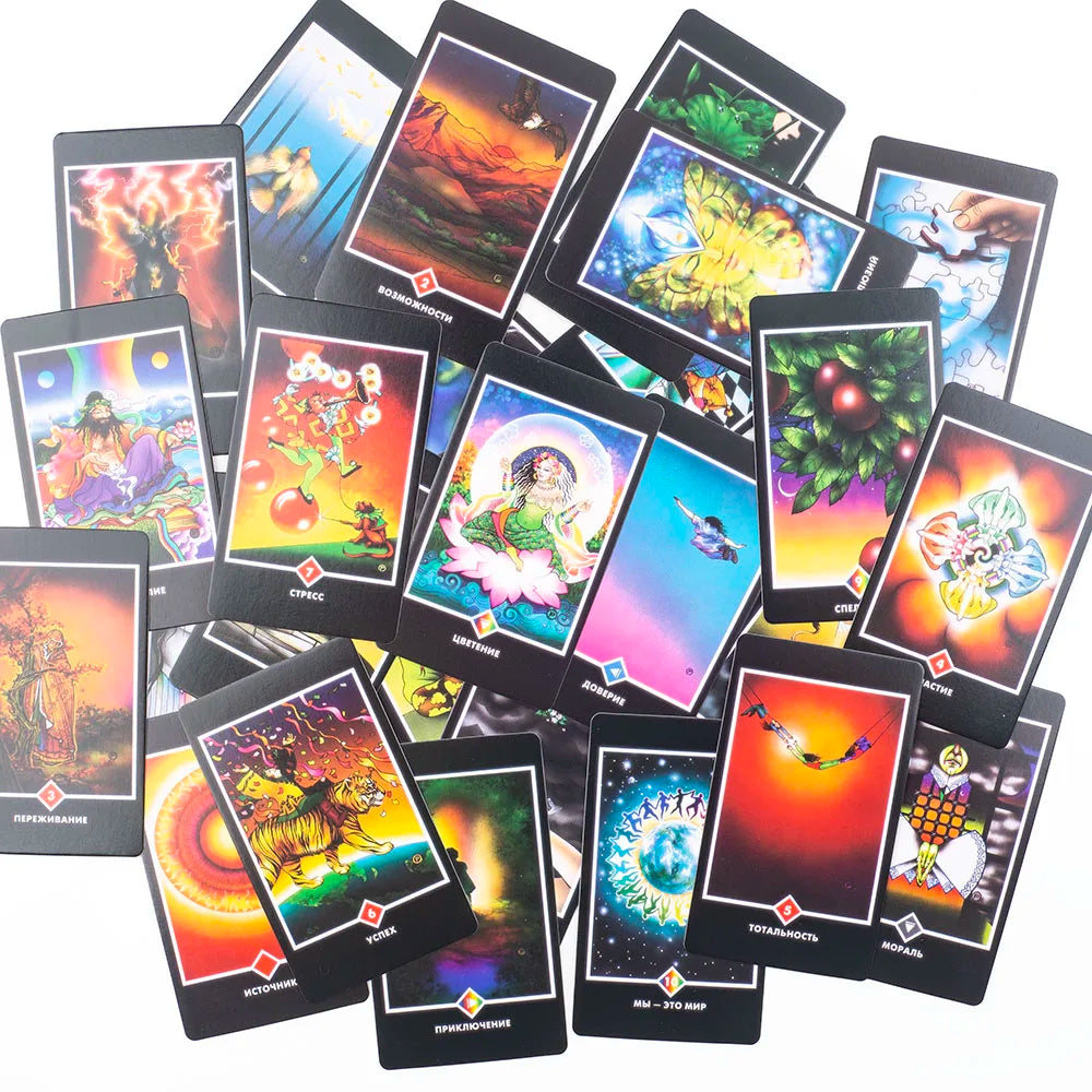 Osho Zen Taro – 79-Card English Divination Deck and Book Set for Spiritual Insight and Board Games (10.3x6 cm)
