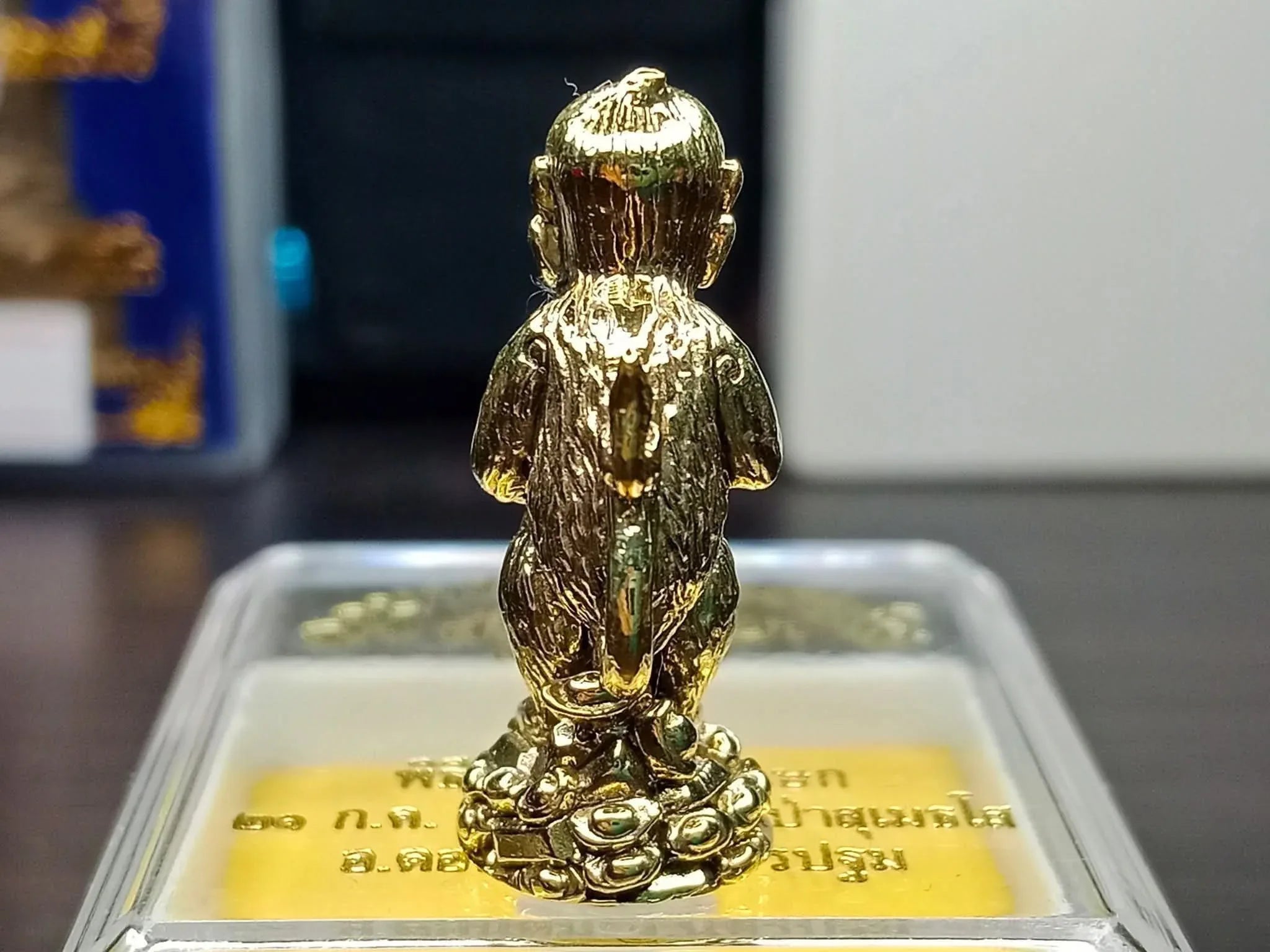 ✨ Si Hu Ha Ta Divine Fortune Amulet – White Bronze Sacred Talisman, Forest Creation Edition by Kruba Subin Sumethso (Year 2012)