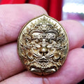 🪙Si Hu Ha Ta “Stairway to Heaven” – Bronze Four‑Ears Five‑Eyes Prosperity Amulet (Large Print), Kruba Boonyang, Wat Huai Nam Un, Lamphun