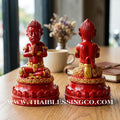 👹💰 Si Hu Ha Ta (The Five-Eyed, Four-Eared Deity) – "Mee Wai Ruay" (Owned to be Wealthy) Edition – Kruba Nuea Rit, Wat Saphan Dam – The Divine Engine for Manifesting Gold from Charcoal, Supreme Luck, and Unstoppable Life Elevation!