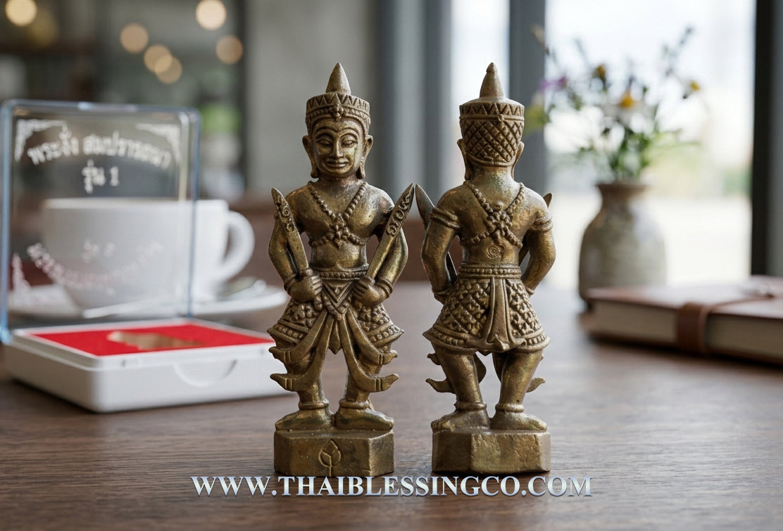 ✨ Imperial "Narayana Avatar" (Phra Narai Plaeng Roop): The Sovereign Shape-Shifter for Absolute Authority, Miracle Success, and Destiny Reversal by Luang Pu Maen (Legendary "Khrua Ta Saeng" & Wat Rakang Lineage Edition)