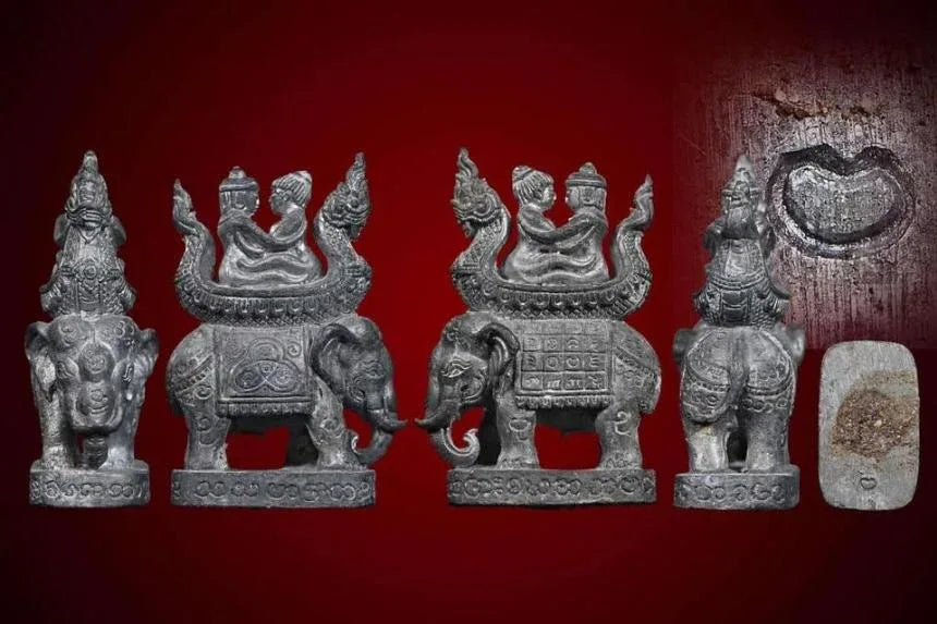 🐘 SoulBind Seven: The Sovereign Harmony & Attraction Totem (Consecrated by Luang Pu Saya Kuan, Wat Phrabat Pha Phueng)