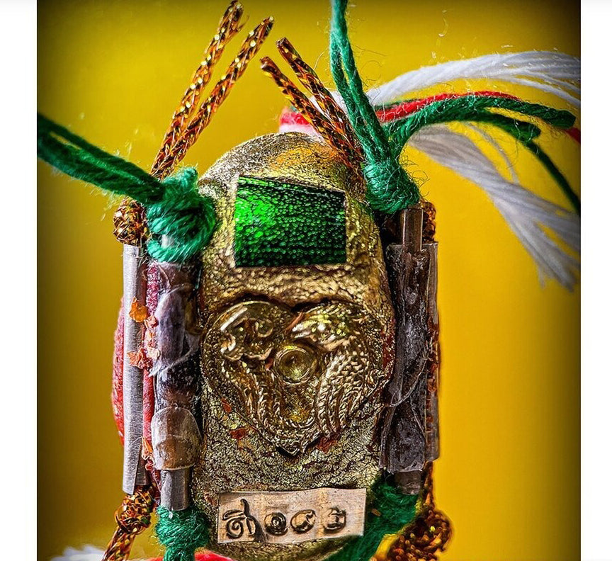 ✨ Sovereign Green-Thread Millionaire Sarika Bia Gae: Ultimate Wealth Magnet & Irresistible Charisma Talisman – Blessed by Lua