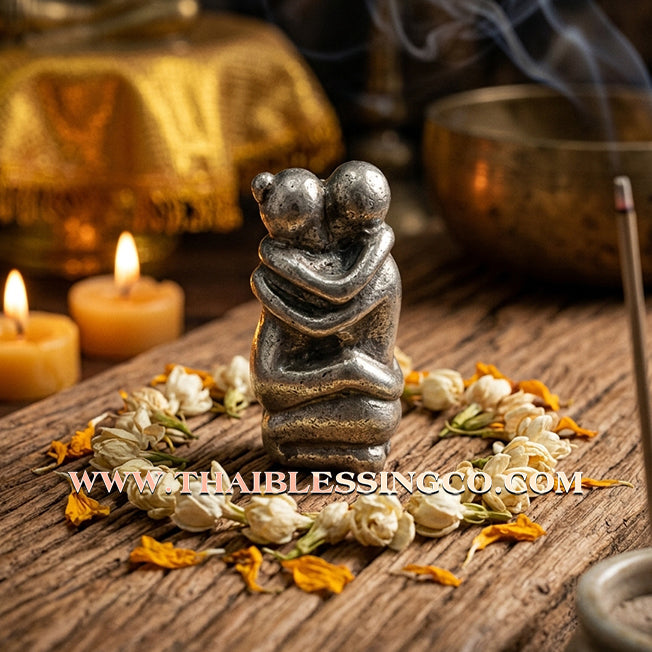 ✨ Sovereign Lanna Grace: Authentic "Inn Kham" (Golden Lovers) Sacred Northern Thai Talisman – The Ancient Heritage Charm for Infinite Mercy, Social Magnetism, and Flowing Riches ✨
