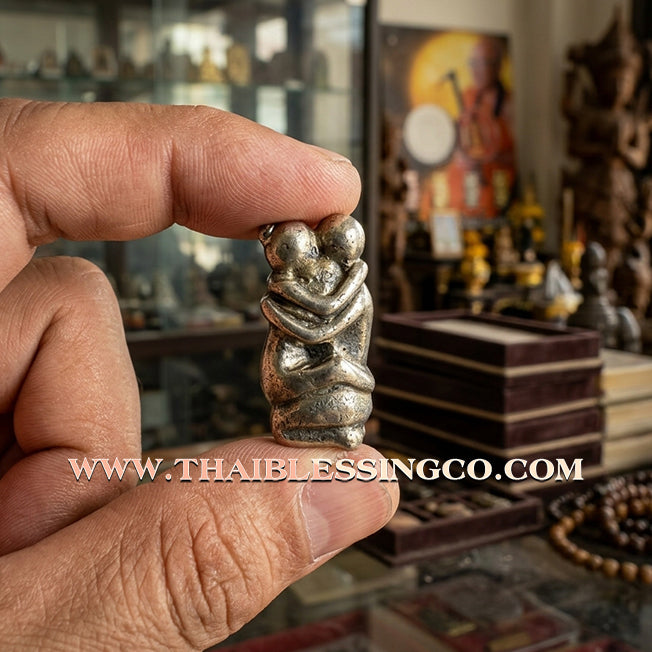 ✨ Sovereign Lanna Grace: Authentic "Inn Kham" (Golden Lovers) Sacred Northern Thai Talisman – The Ancient Heritage Charm for Infinite Mercy, Social Magnetism, and Flowing Riches ✨