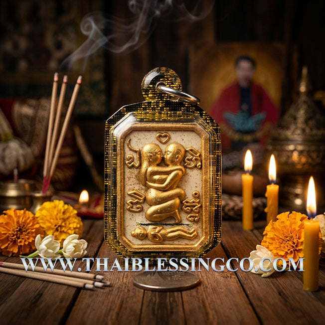 ✨ Sovereign Lust & Fortune: Authentic Thai Inn-Khoo Enthralling Wealth Talisman by Ajarn Tonrak (Suphan Buri) – Sacred 108 Herb Powder & Ghost Soil Edition for Extreme Seduction, Sales Dominance & Instant Luck (2568 BE Edition) ✨