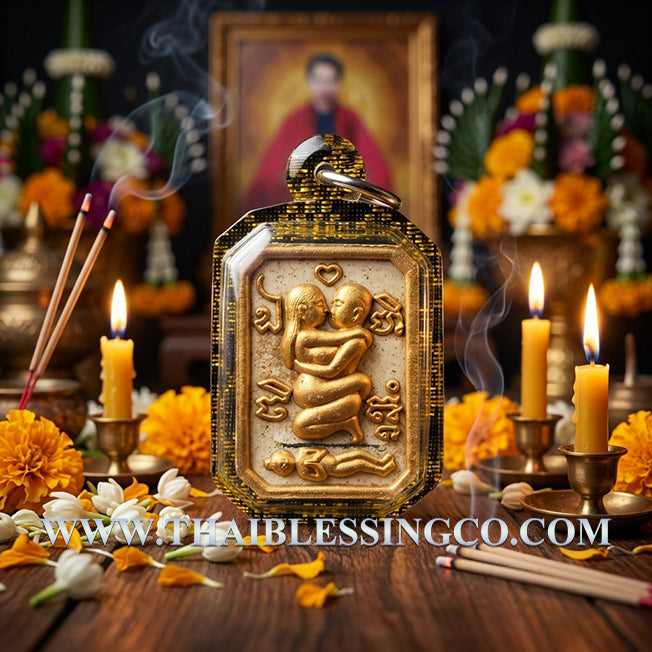 ✨ Sovereign Lust & Fortune: Authentic Thai Inn-Khoo Enthralling Wealth Talisman by Ajarn Tonrak (Suphan Buri) – Sacred 108 Herb Powder & Ghost Soil Edition for Extreme Seduction, Sales Dominance & Instant Luck (2568 BE Edition) ✨