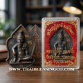 ✨ Sovereign Sage of Wish-Fulfilling Gems: Authentic "Phra Reusi Mani Chinda" Blackened Copper Talisman by Luang Pu Up (Wat Thong Sai) – 2553 BE Edition ✨