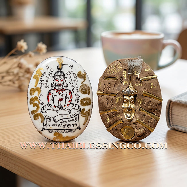 ✨ Sovereign Shadow King: Authentic "Phor Ngang Suea Gai" (The Transforming Tiger-Ngang) 1st Edition – "The Sinful Sage" (Kon Bap Nai Krab Nak Bun) by Arjan Narin Norasing – The Ultimate Weapon for Dominance, Hypnotic Charm, and Destiny Flipping ✨