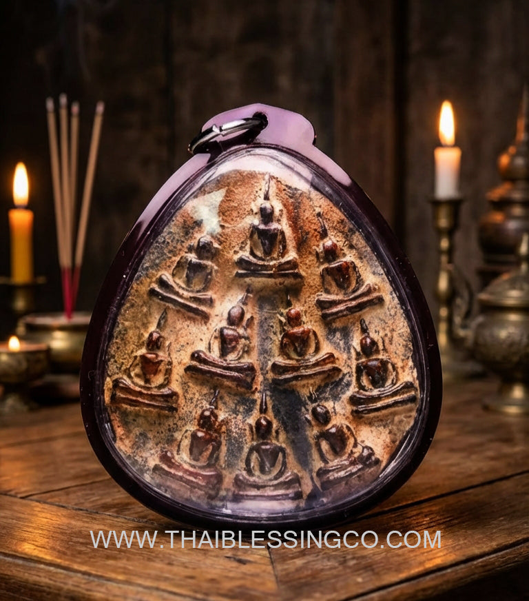 ✨ Sovereign Ten-Direction Buddha of Infinite Fortune: Ancient Lead Alloy Legacy Edition – Blessed by Luang Pu Maha Sila & Luang Phor Mian (B.E. 2567-2568)