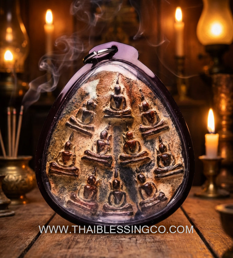 ✨ Sovereign Ten-Direction Buddha of Infinite Fortune: Ancient Lead Alloy Legacy Edition – Blessed by Luang Pu Maha Sila & Luang Phor Mian (B.E. 2567-2568)