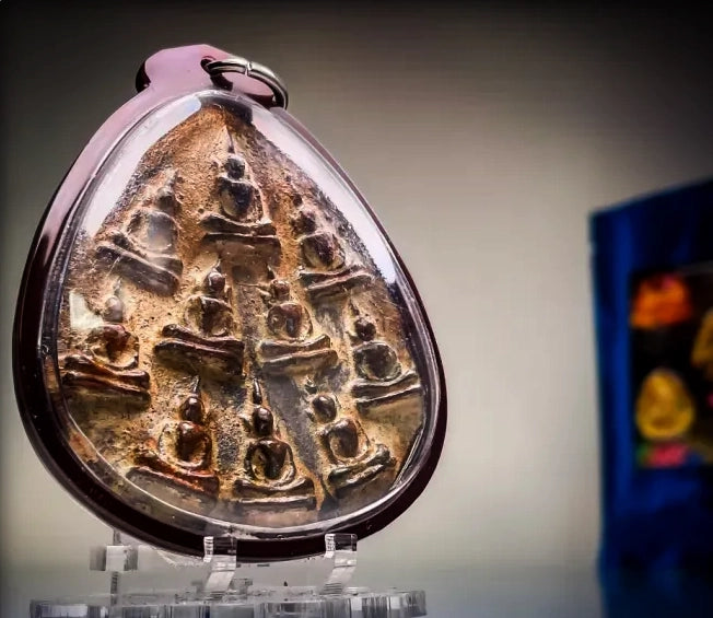 ✨ Sovereign Ten-Direction Buddha of Infinite Fortune: Ancient Lead Alloy Legacy Edition – Blessed by Luang Pu Maha Sila & Luang Phor Mian (B.E. 2567-2568)