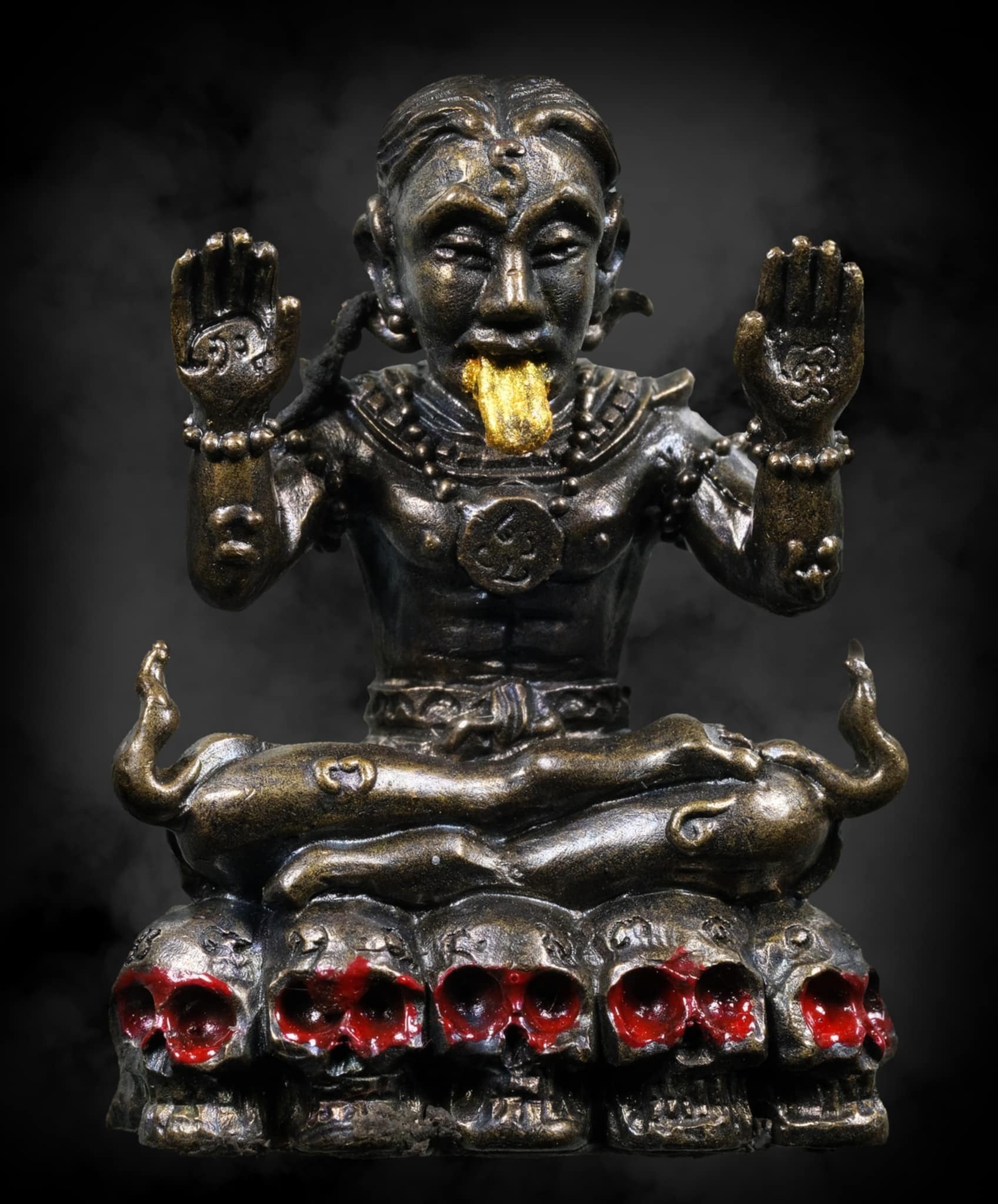 ✨ Sovereign Voice of Command: Authentic Lanna "Phaya Khao Kham" (Golden Horned Lord) Sacred Alchemical Metal Talisman by Arjan Narin Norasing – The Ancient Masterpiece for Persuasion, Destiny Flipping, and Absolute Authority ✨