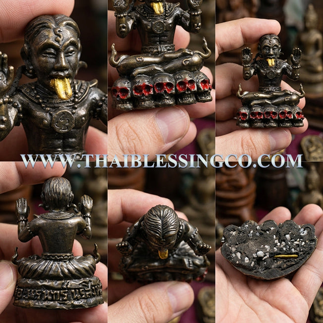 ✨ Sovereign Voice of Command: Authentic Lanna "Phaya Khao Kham" (Golden Horned Lord) Sacred Alchemical Metal Talisman by Arjan Narin Norasing – The Ancient Masterpiece for Persuasion, Destiny Flipping, and Absolute Authority ✨