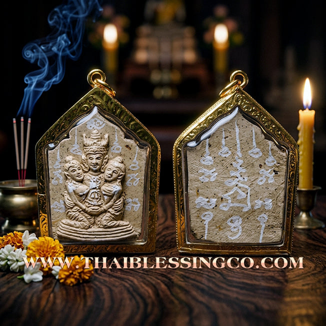 ✨ 🤍 Sovereign of Divine Mercy: Khun Phaen Lanna Phaya Khao Kham "Saneh Nang Khruan Edition" by Kruba Nong (2026) – Pure Aura, 108 Sacred Herb Empowerment, & Supreme Social Favor ✨ 🤍