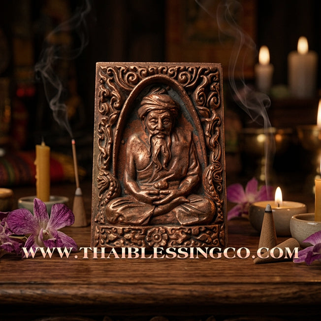 ✨ 🧘 Sovereign of Fivefold Fortune: Ruesi Benja Maha Choke "The Ascetic Master" by Luang Phor Chamnan (2015) – Sacred Samrit Bronze, Divine Wisdom, & Supreme Prosperity ✨ 🧘