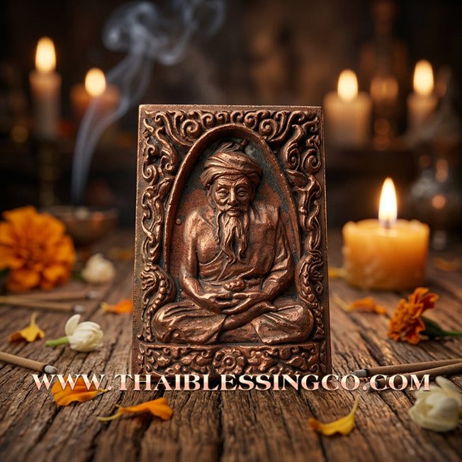 ✨ 🧘 Sovereign of Fivefold Fortune: Ruesi Benja Maha Choke "The Ascetic Master" by Luang Phor Chamnan (2015) – Sacred Samrit Bronze, Divine Wisdom, & Supreme Prosperity ✨ 🧘