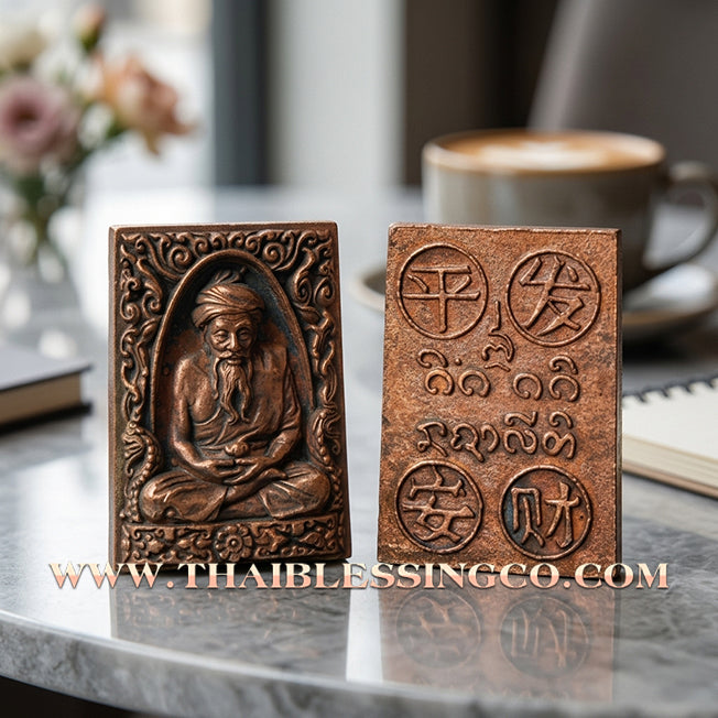✨ 🧘 Sovereign of Fivefold Fortune: Ruesi Benja Maha Choke "The Ascetic Master" by Luang Phor Chamnan (2015) – Sacred Samrit Bronze, Divine Wisdom, & Supreme Prosperity ✨ 🧘