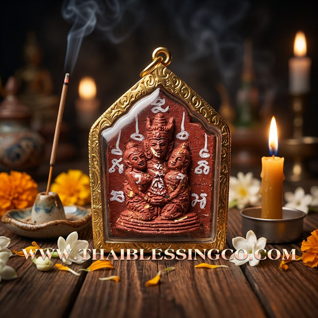 ✨ 💰 Sovereign of Red Fortune: Khun Phaen Lanna Phaya Khao Kham "Saneh Nang Khruan Edition" by Kruba Nong (2026) – Lord of Wealth, Flower Enchantment, & Infinite Prosperity ✨ 💰