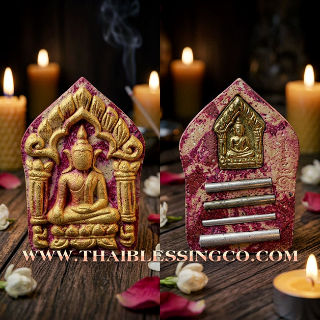 ✨ 🌙 Sovereign of the Lunar Glow: Khun Phaen "Prai Chantra" by Luang Pu Yen (2017) – Sacred Herb Essence, Moonlight Magnetism, & Supreme Social Charisma ✨