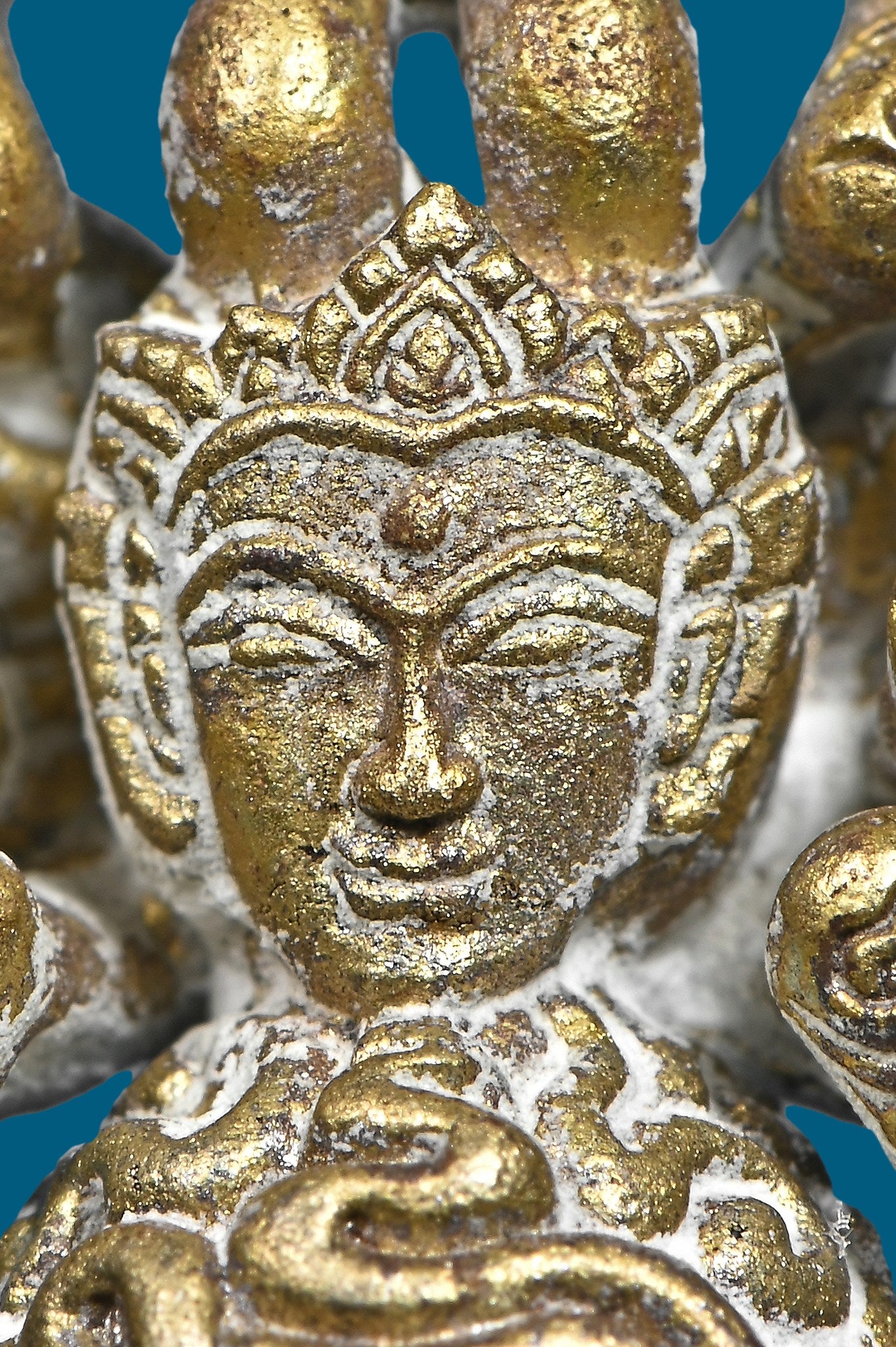 🪬Spider of Narai Eight-Armed Wealth – Golden “Treasure Web” Talisman (Thong Ma Lor Alloy) by Tu Chao Pu Wha Lhing Wirathayo