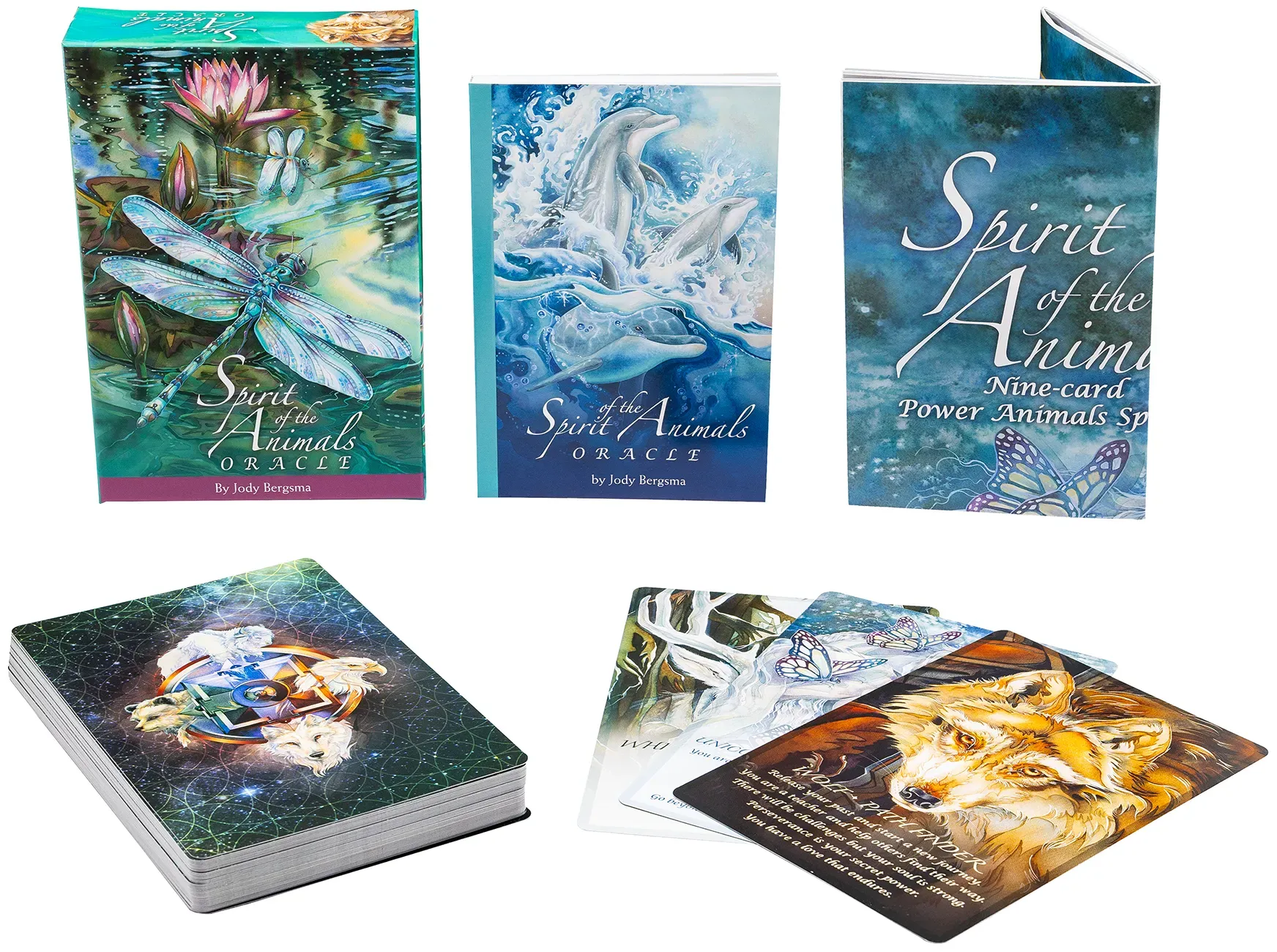 🐾 Spirit of The Animals Oracle Cards – 52 Cards Beautifully Illustrated Animal Spirit Guides Divination & Family Party Board Game English Guidebook Included Compact 4 x 6 in Size