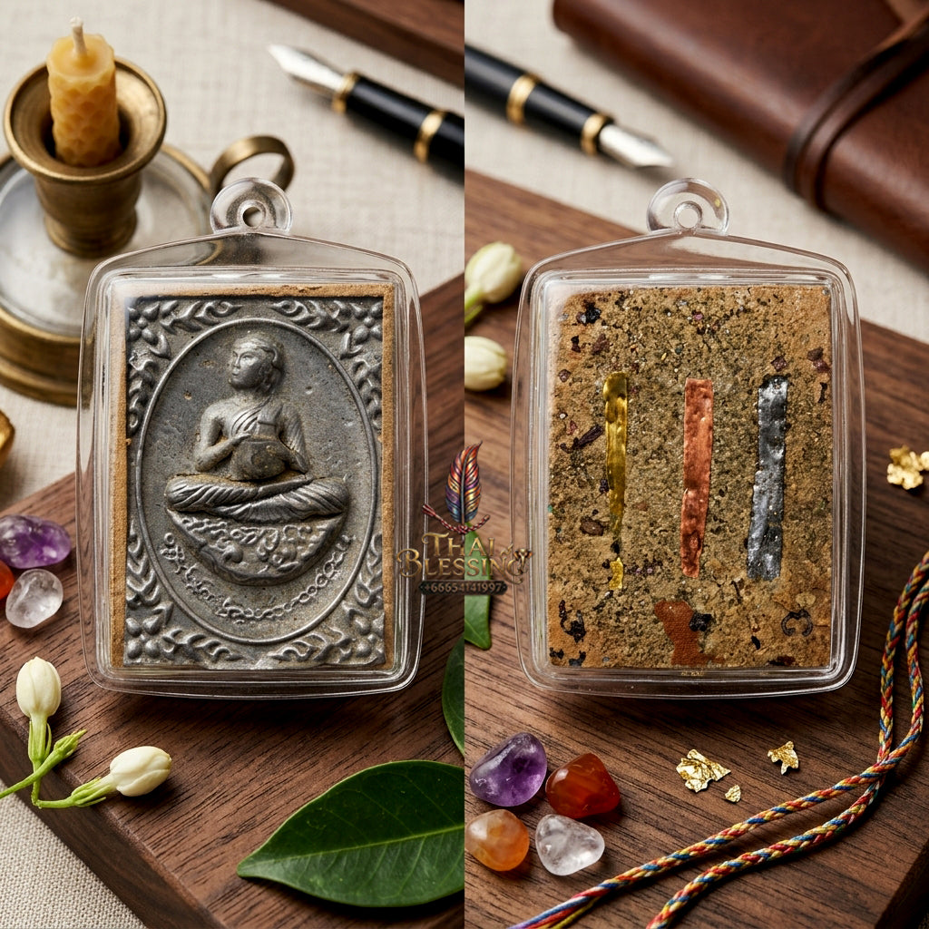 ✨ [Supreme Fortune & Unbeatable Protection] Sacred Phra Upakhut – Master-Blessed by Kruba Kham-Ai, Wat Mae Ai Luang (2025 "First Edition" Rarity)