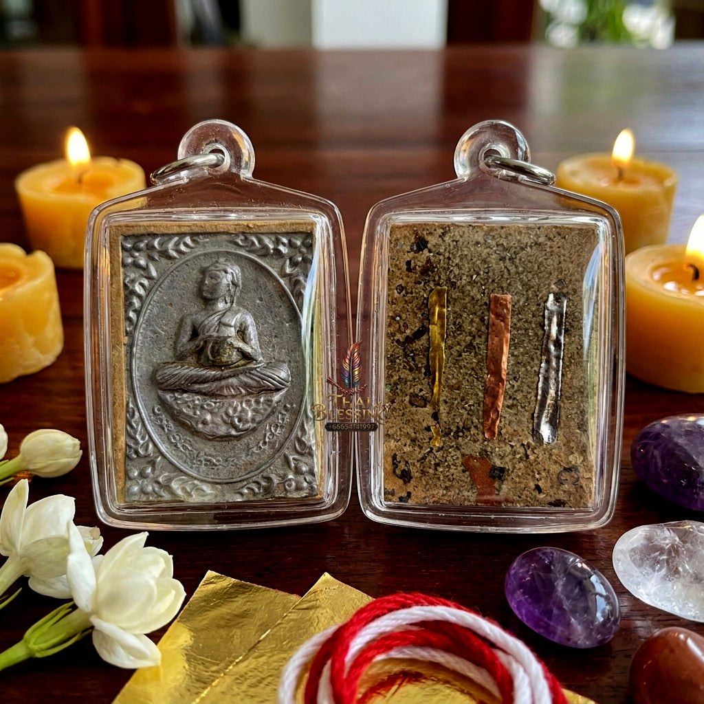 ✨ [Supreme Fortune & Unbeatable Protection] Sacred Phra Upakhut – Master-Blessed by Kruba Kham-Ai, Wat Mae Ai Luang (2025 "First Edition" Rarity)