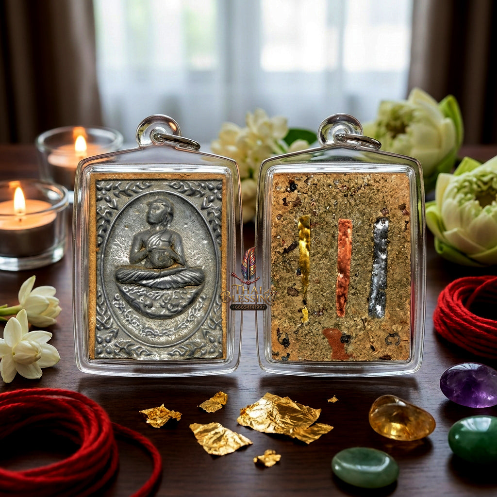 ✨ [Supreme Fortune & Unbeatable Protection] Sacred Phra Upakhut – Master-Blessed by Kruba Kham-Ai, Wat Mae Ai Luang (2025 "First Edition" Rarity)