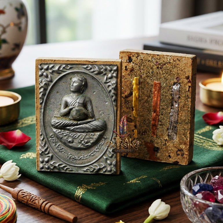 ✨ [Supreme Fortune & Unbeatable Protection] Sacred Phra Upakhut – Master-Blessed by Kruba Kham-Ai, Wat Mae Ai Luang (2025 "First Edition" Rarity)