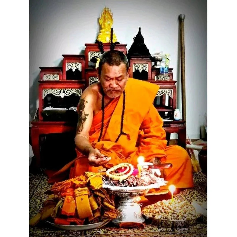 ✨ Supreme Leklai Amulet – Koh Lan Iron Sacred Charm by Luang Pho Ruay Santikaro, Blessed with 108 Powerful Virtues