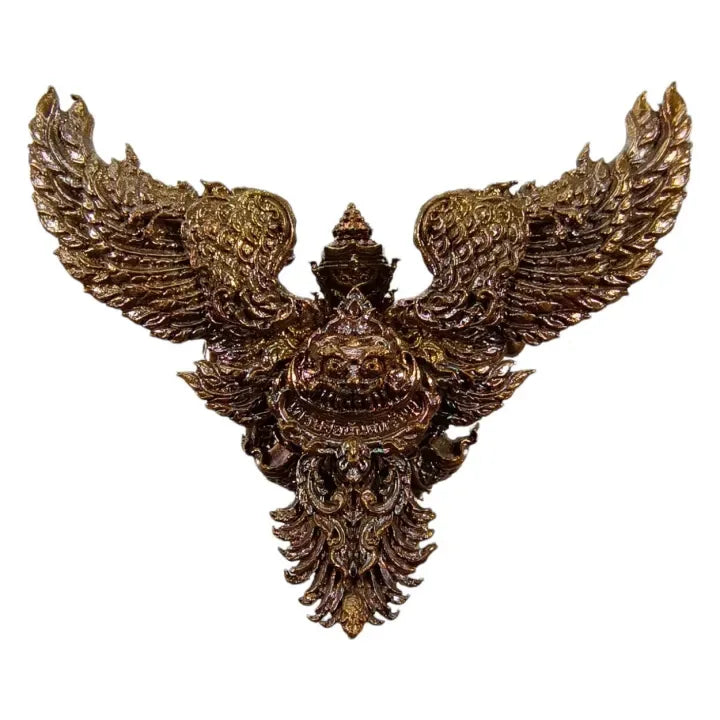 🦅 Supreme Mangrai Garuda of Infinite Wealth – Phaya Krut “Mangrai Science” Ananta Sapsrichai Wealth & Protection Amulet (Large Size, Kruba Wirut, Wat San Ma Mao)