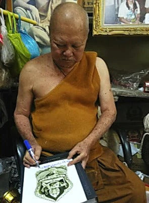 ✨ Supreme Siam Brahma Deity Medallion – Four‑Faced Blessings, Wisdom & Prosperity Amulet by Luang Pu Khampheng, Makha Ngam Hermitage, Kamphaeng Phet