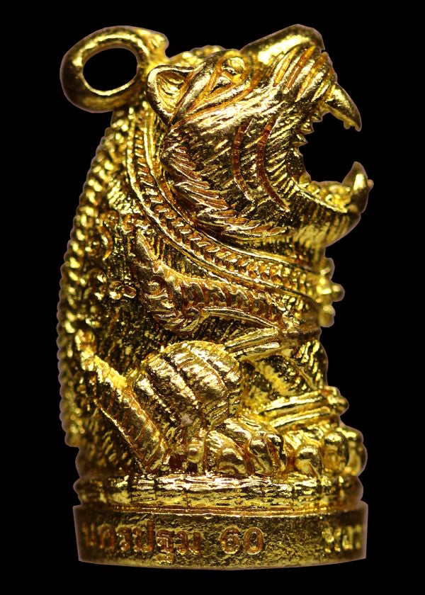 🐯 “Supreme Tiger of Power” – Luang Pho Pern Wat Bang Phra 2017 Tiger Amulet for Strength, Protection & Fearless Success