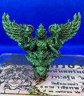 🦅 Supreme Mangrai Garuda of Infinite Wealth – Phaya Krut “Mangrai Science” Ananta Sapsrichai Wealth & Protection Amulet (Large Size, Kruba Wirut, Wat San Ma Mao) Chinese black enamel wrench