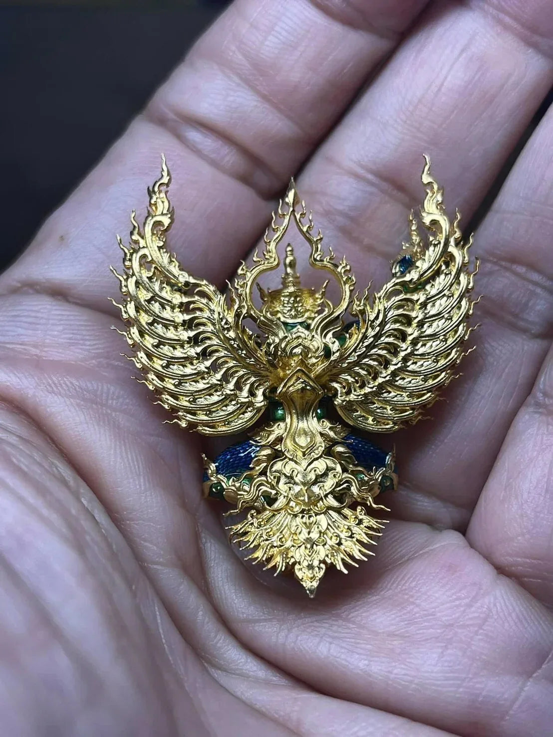 ✨ Supreme Phaya Subwannaphat Garuda – 100‑Year Fortune, Rank & Prestige Power Amulet by Luang Pho Phat (First Buddhist‑Art Garuda Edition, Wat Huai Duan)