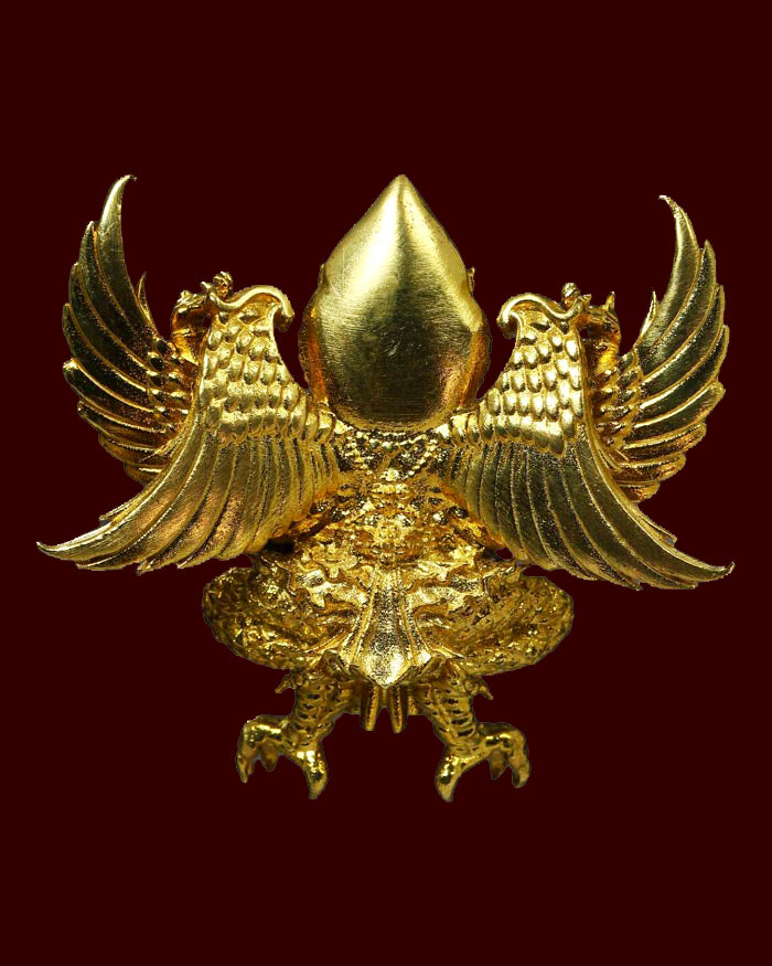 🦅 Supreme “Rich Authority Garuda” – Phaya Suban Paksee Wealth & Power Amulet by Luang Pu Chatch, Wat Ban Poon (3.5 x 3.5 cm)