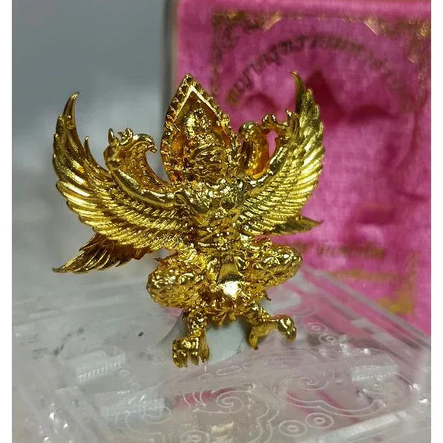 🦅 Supreme “Rich Authority Garuda” – Phaya Suban Paksee Wealth & Power Amulet by Luang Pu Chatch, Wat Ban Poon (3.5 x 3.5 cm)