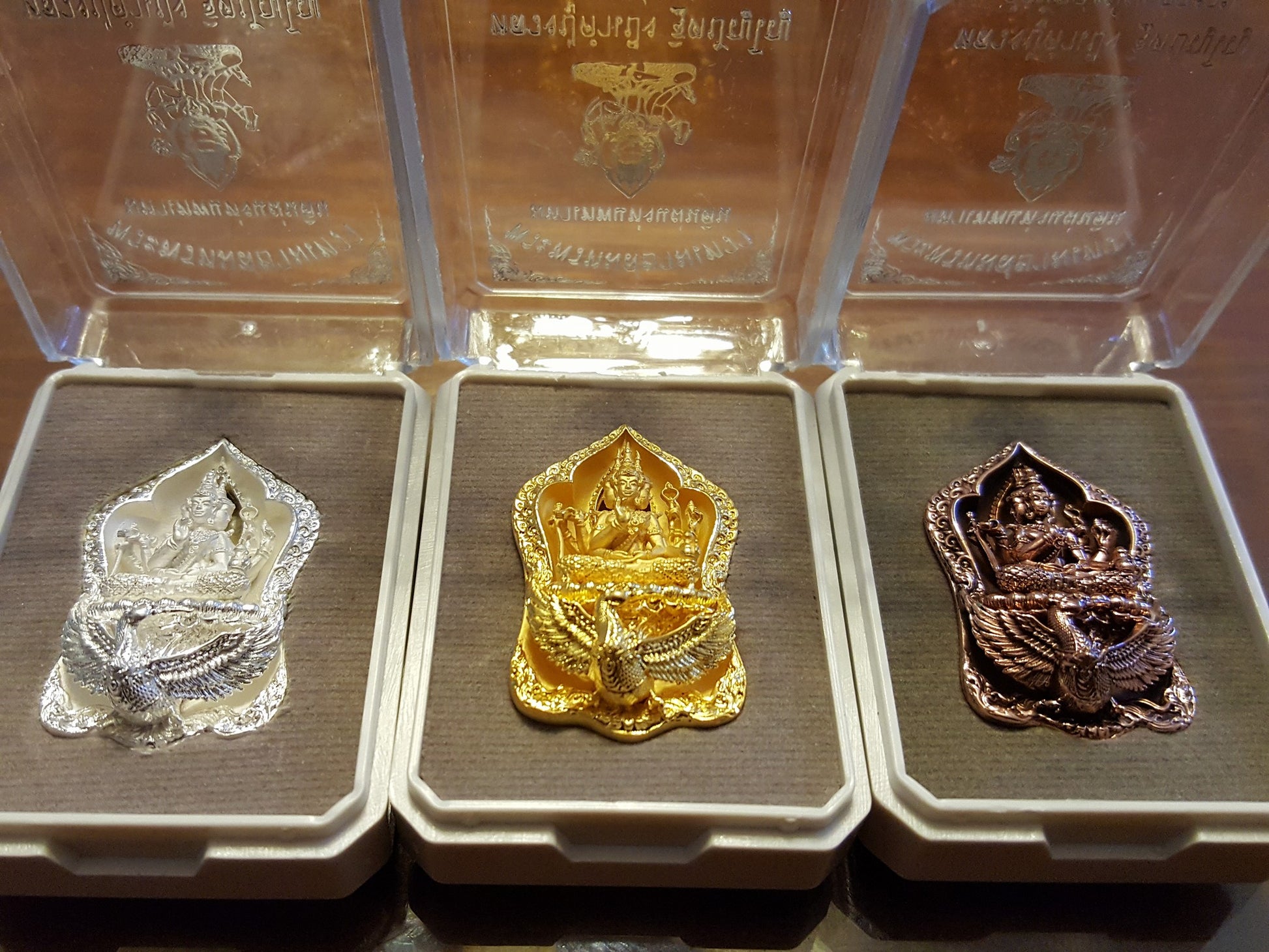 ✨ Supreme Siam Brahma Deity Medallion – Four‑Faced Blessings, Wisdom & Prosperity Amulet by Luang Pu Khampheng, Makha Ngam Hermitage, Kamphaeng Phet