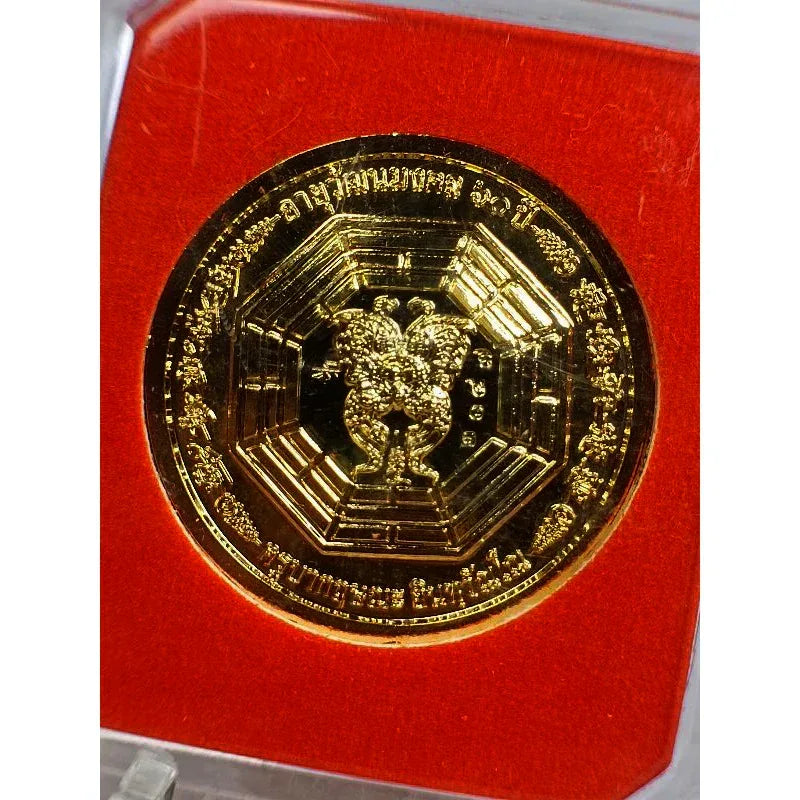✨ Supreme “Wealth Sarika Deva” Medallion – Fortune, Sweet Speech & Client Attraction Talisman by Kruba Krisana (60th Birthday Auspicious Edition)