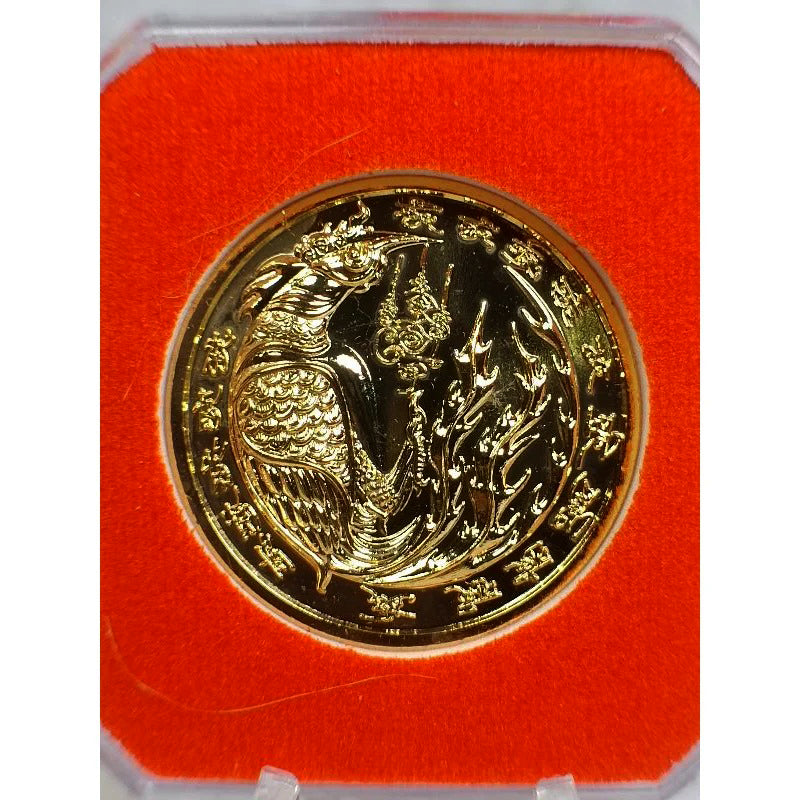 ✨ Supreme “Wealth Sarika Deva” Medallion – Fortune, Sweet Speech & Client Attraction Talisman by Kruba Krisana (60th Birthday Auspicious Edition)