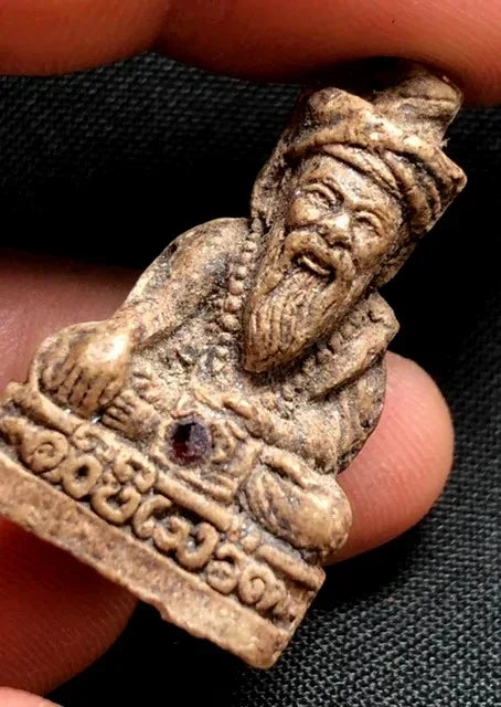 🧘‍♂️ THE ANCIENT ASCETIC: LERSI HERMIT POWDER ✨ The Ancient Sage: Luang Pu Promma 1994 Sacred Lersi Herb & Leklai Powder Statue (Meditation & Wisdom Edition)