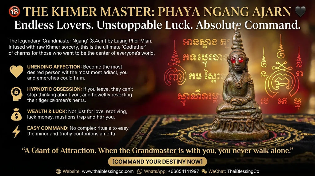 🔞 THE KHMER MASTER: PHAYA NGANG AJARN 🖤 Master the Frequency of Attraction: Align Your Destiny with the AstraSovereign Masterpiece